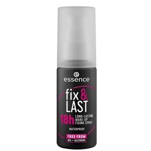 Essence Fix & Last Makeup Setting Spray — Black
